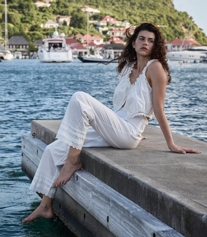 DÔEN Women Francisca Pant - Powder