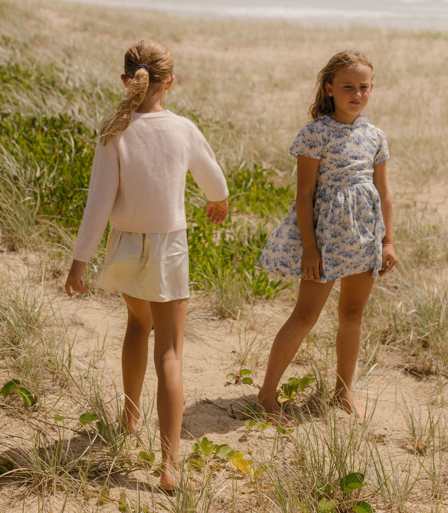 DÔEN Kids Petit Gardenia Cardigan - Pink Daisy