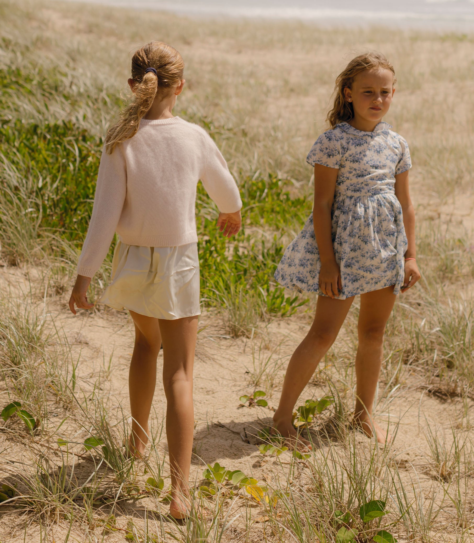 DÔEN Kids Petit Gardenia Cardigan - Pink Daisy