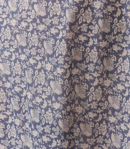 DÔEN Women Sofia Dress - Blue Porcelain Tea Floral