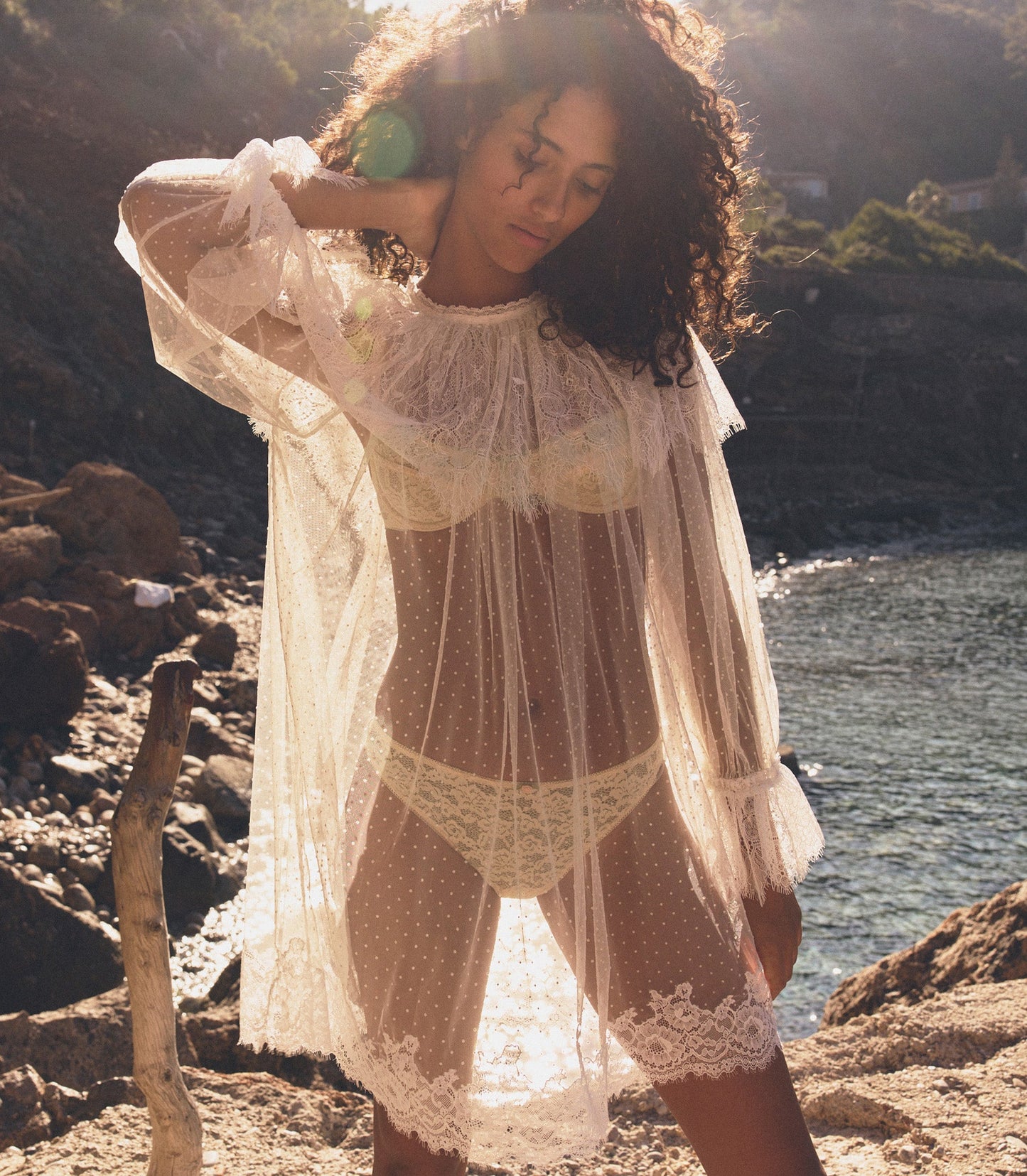 DÔEN Women Lilith Dress - Creme De Lune
