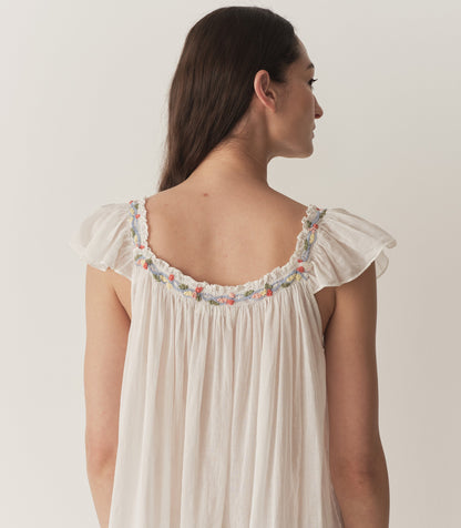 DÔEN Women Orelle Nightgown - Salt