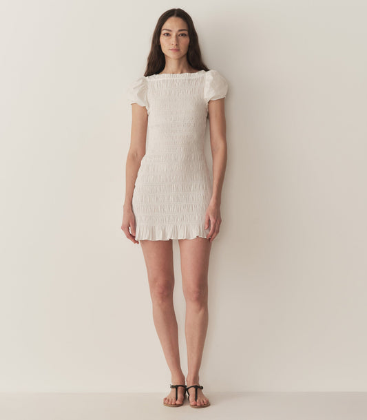 DÔEN Women Rizzo Dress - Salt
