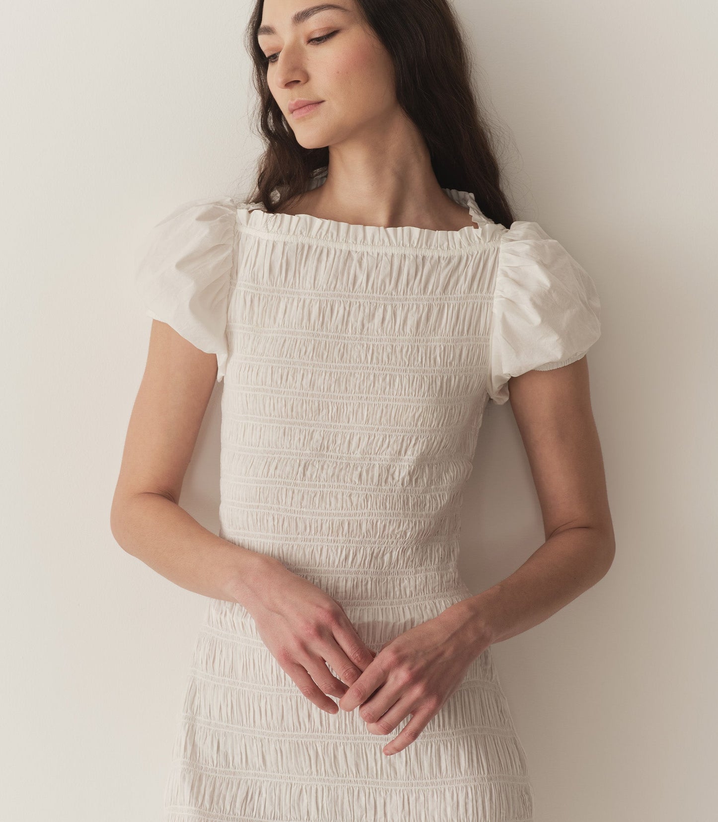 DÔEN Women Rizzo Dress - Salt