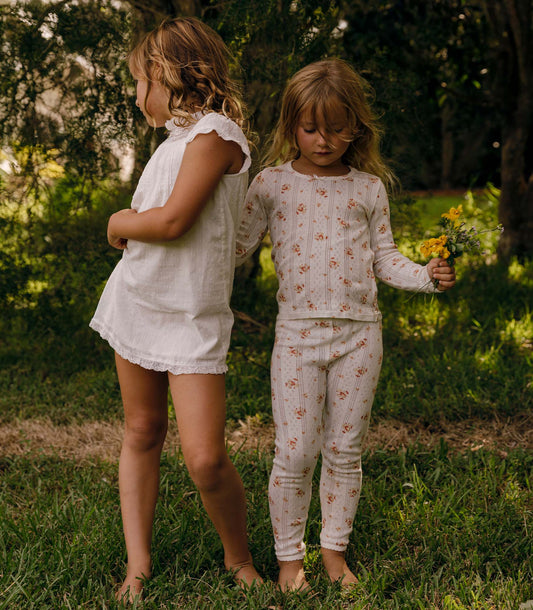 DÔEN Kids Octave Tee - French Marigold