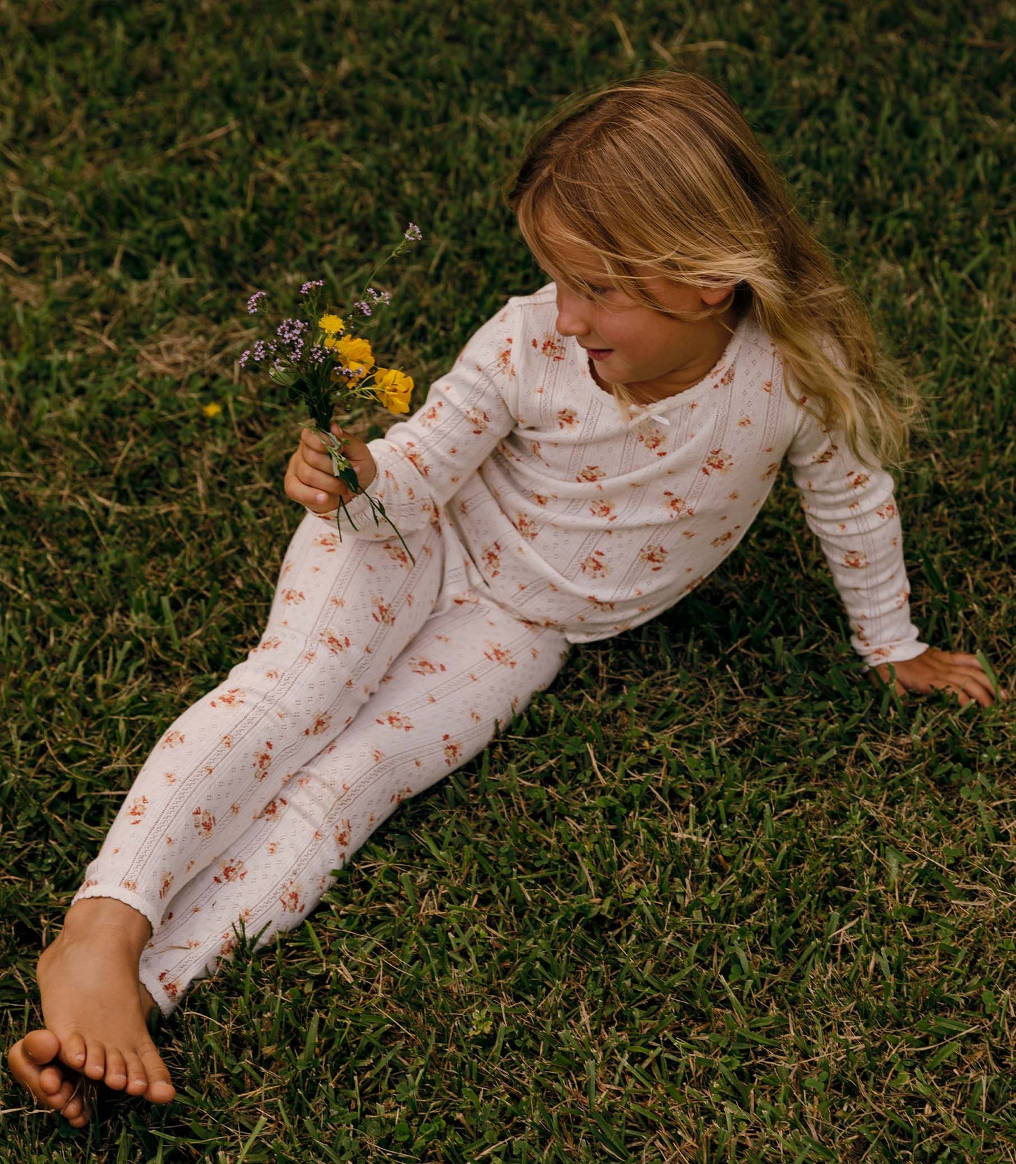 DÔEN Kids Octave Tee - French Marigold