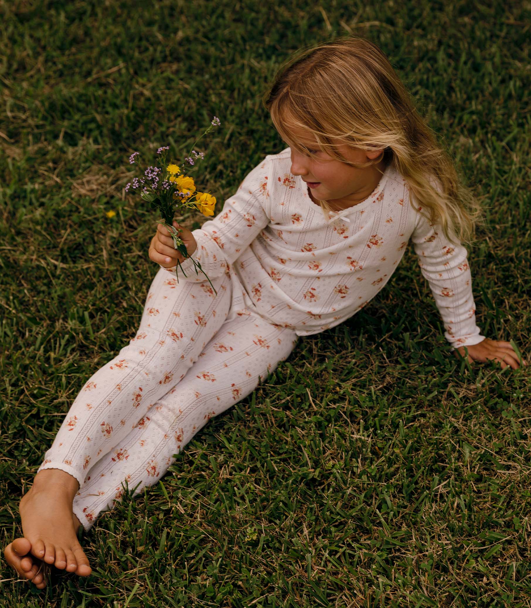 DÔEN Kids Octave Tee - French Marigold