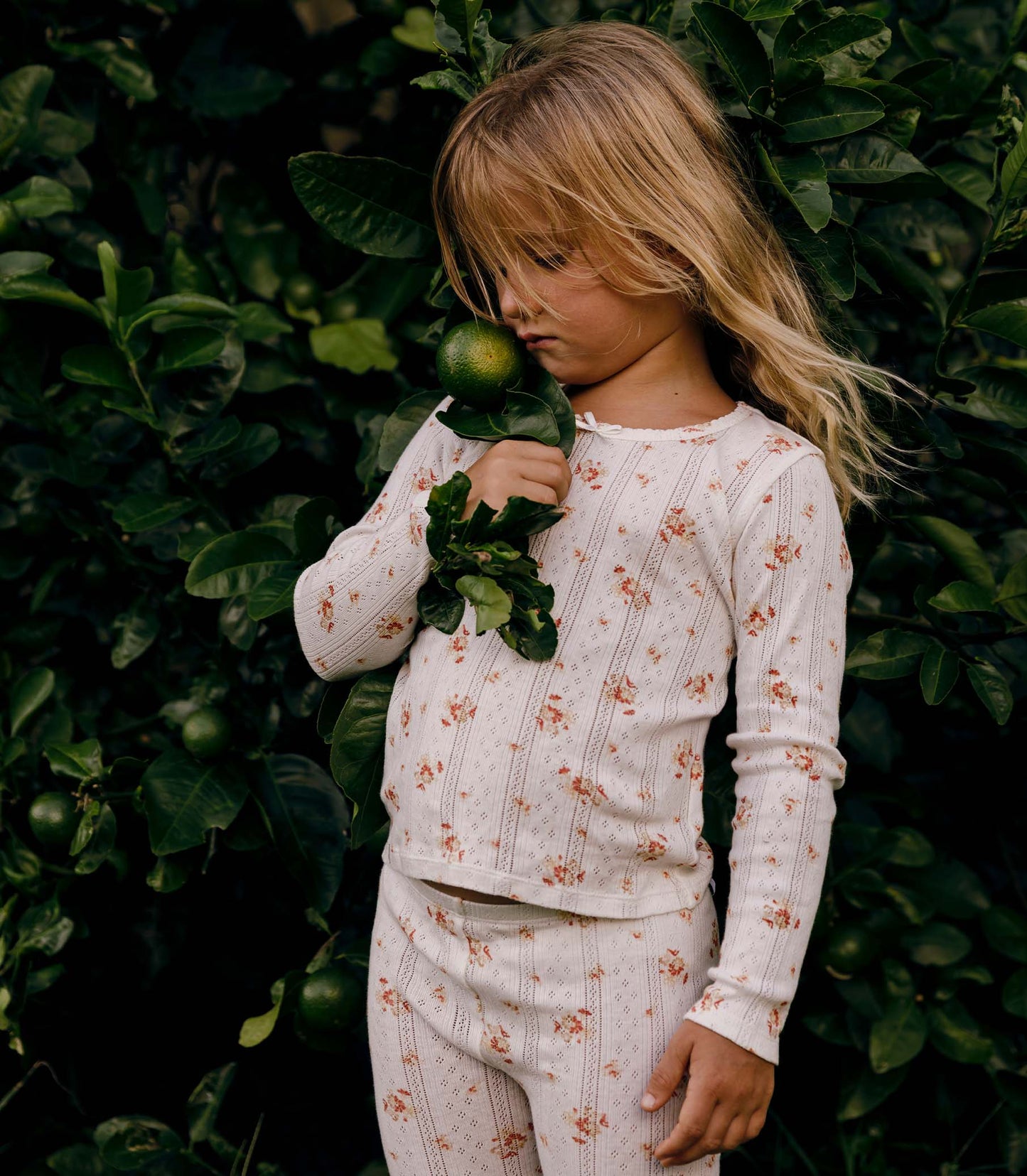 DÔEN Kids Octave Tee - French Marigold