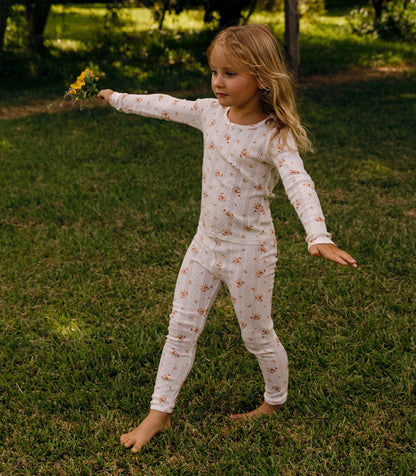 DÔEN Kids Octave Tee - French Marigold