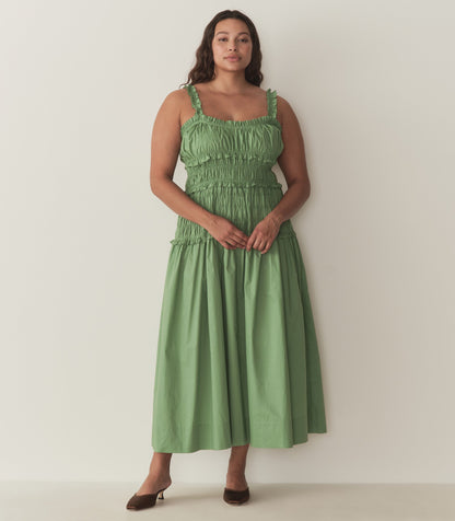DÔEN Women Marianne Dress - English Ivy