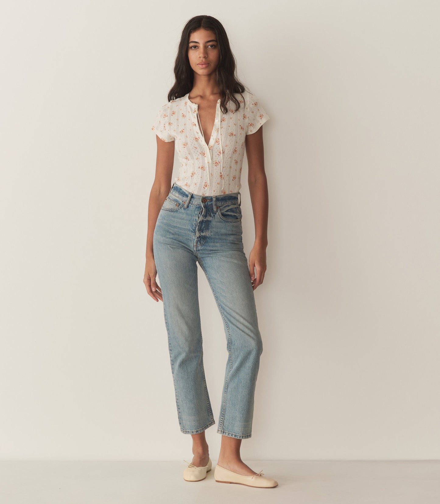 DÔEN Women Brie Tee - French Marigold