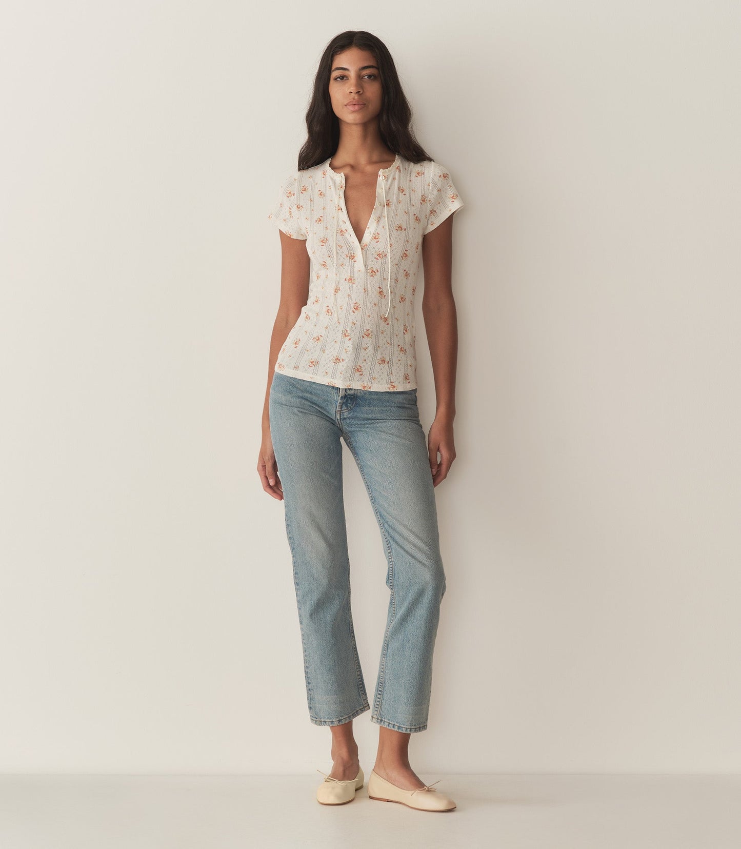 DÔEN Women Brie Tee - French Marigold
