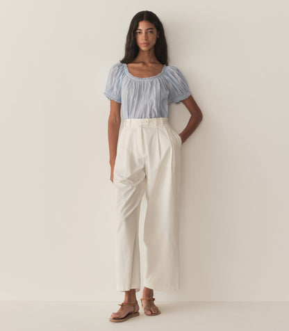 DÔEN Women Frederica Top - Icy Blue