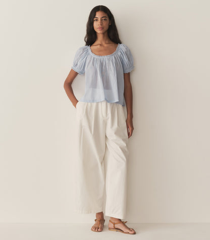 DÔEN Women Frederica Top - Icy Blue