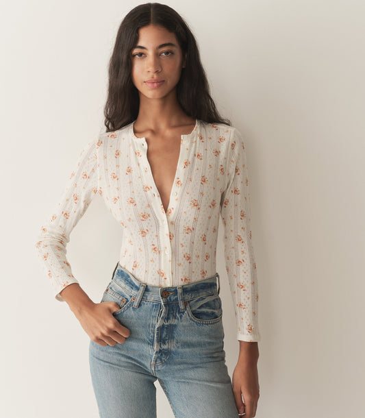 DÔEN Women Amelie Tee - French Marigold