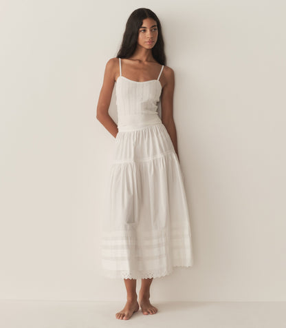 DÔEN Women Maria Tank - Salt