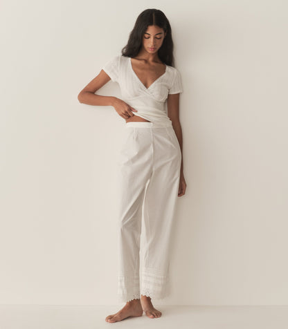 DÔEN Women Livia Tee - Salt