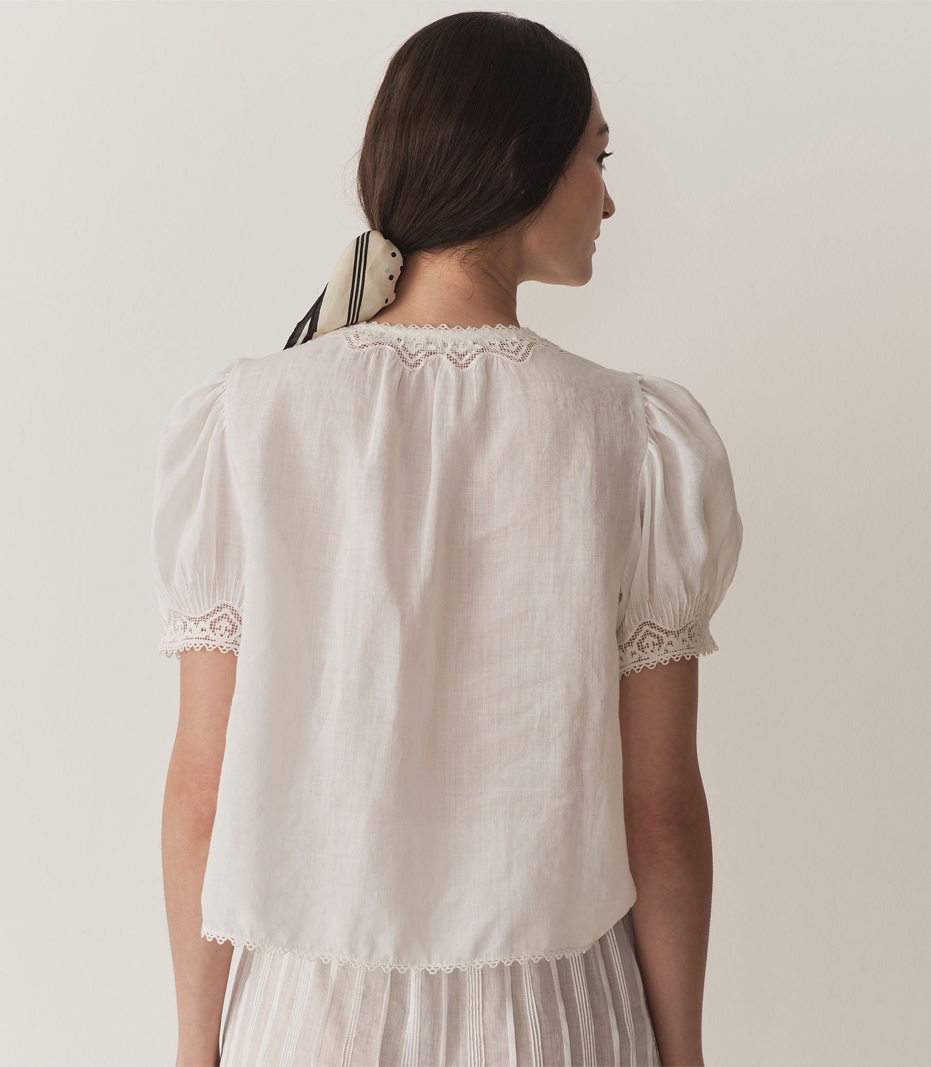 DÔEN Women Brigitta Top - Salt