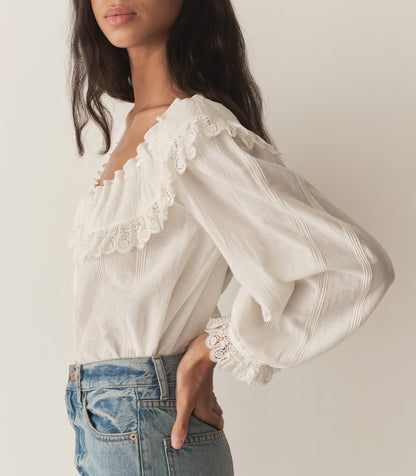 DÔEN Women Senette Top - Salt