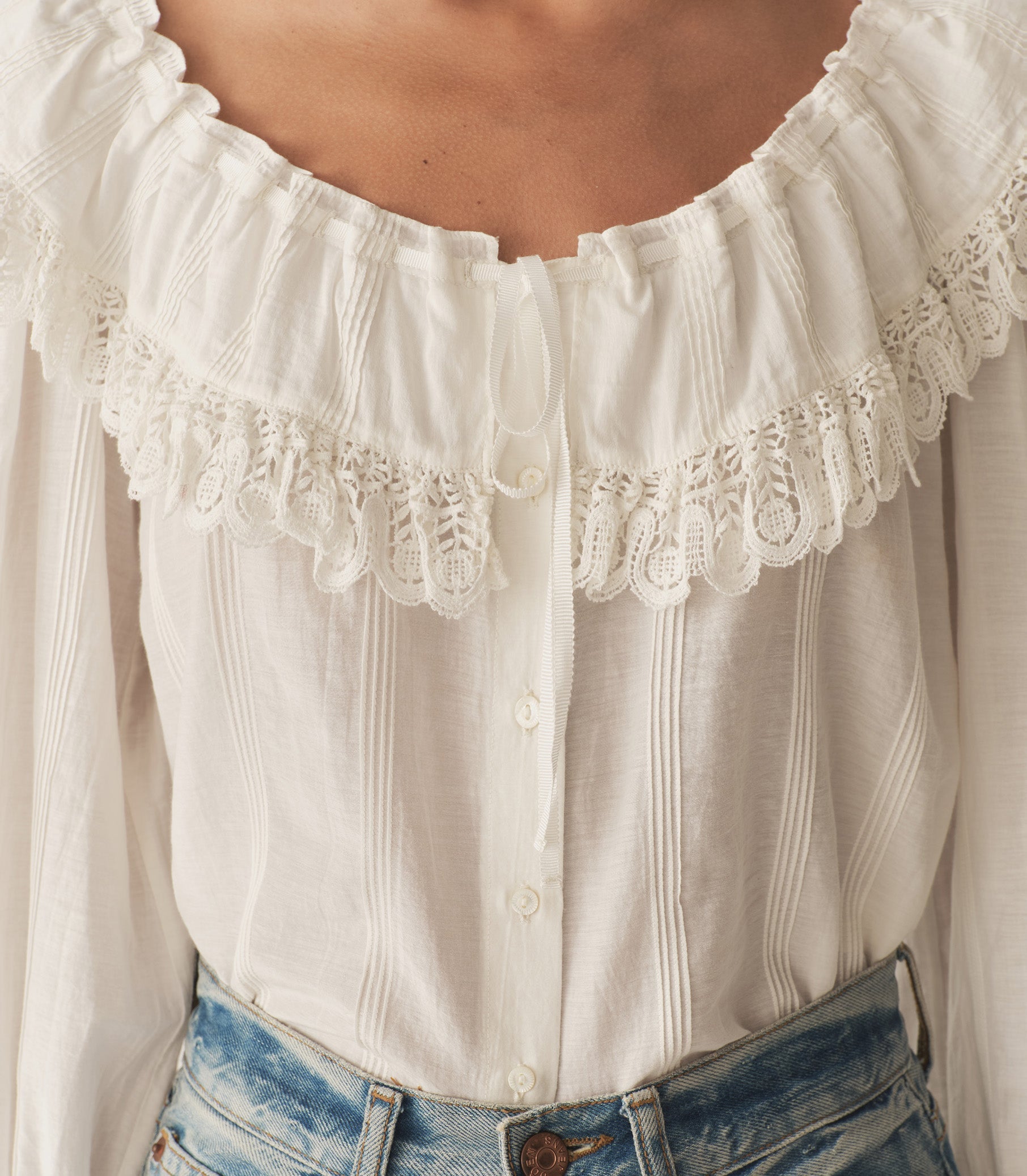 DÔEN Women Senette Top - Salt