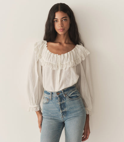 DÔEN Women Senette Top - Salt
