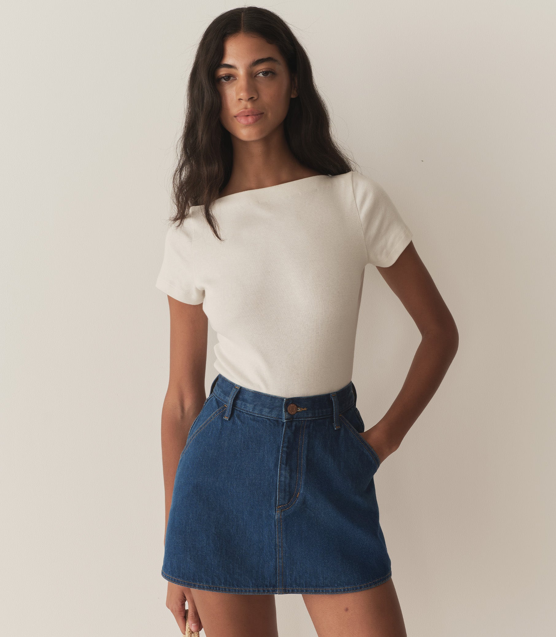 DÔEN Women Cecilie Skirt - Avignon Wash