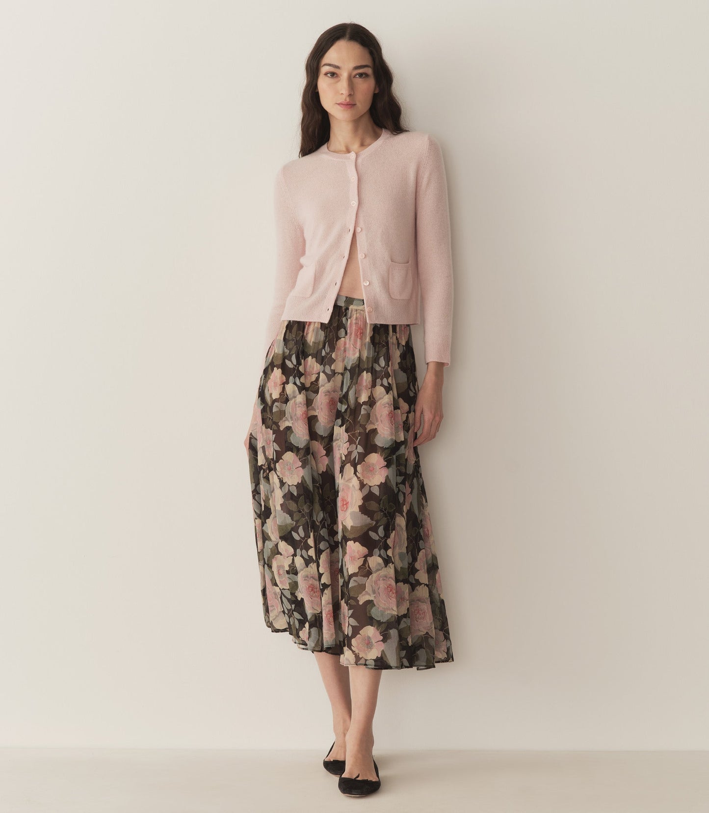 DÔEN Women Meadow Skirt - Rose Garden Floral