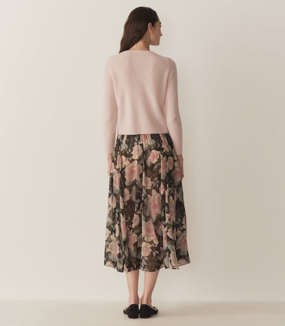 DÔEN Women Meadow Skirt - Rose Garden Floral