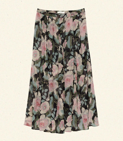 DÔEN Women Meadow Skirt - Rose Garden Floral