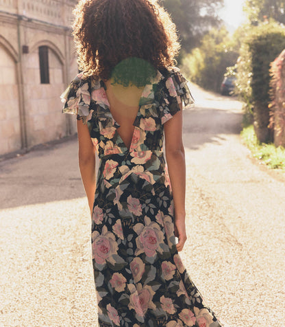 DÔEN Women Amira Dress - Rose Garden Floral