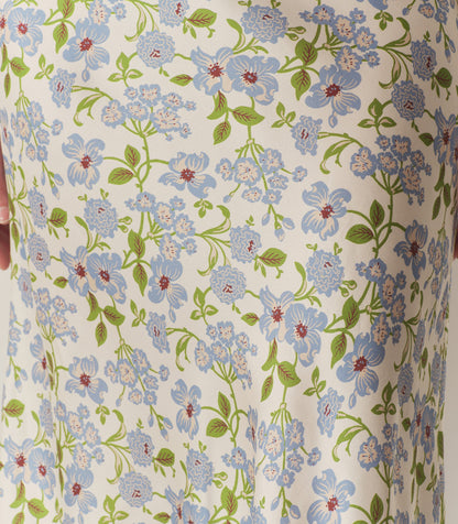 DÔEN Women Elowena Skirt - Ivory Strawberry Moon Floral