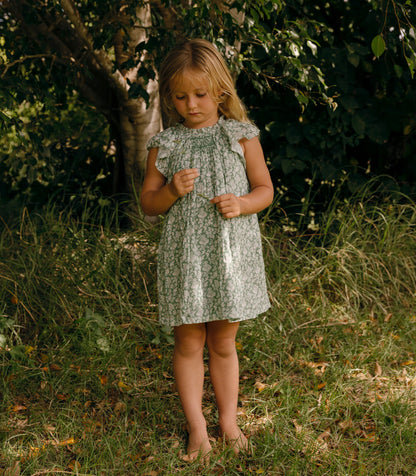 DÔEN Kids Liesel Dress - Peridot Tea Floral