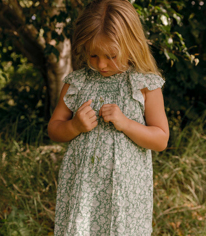 DÔEN Kids Liesel Dress - Peridot Tea Floral
