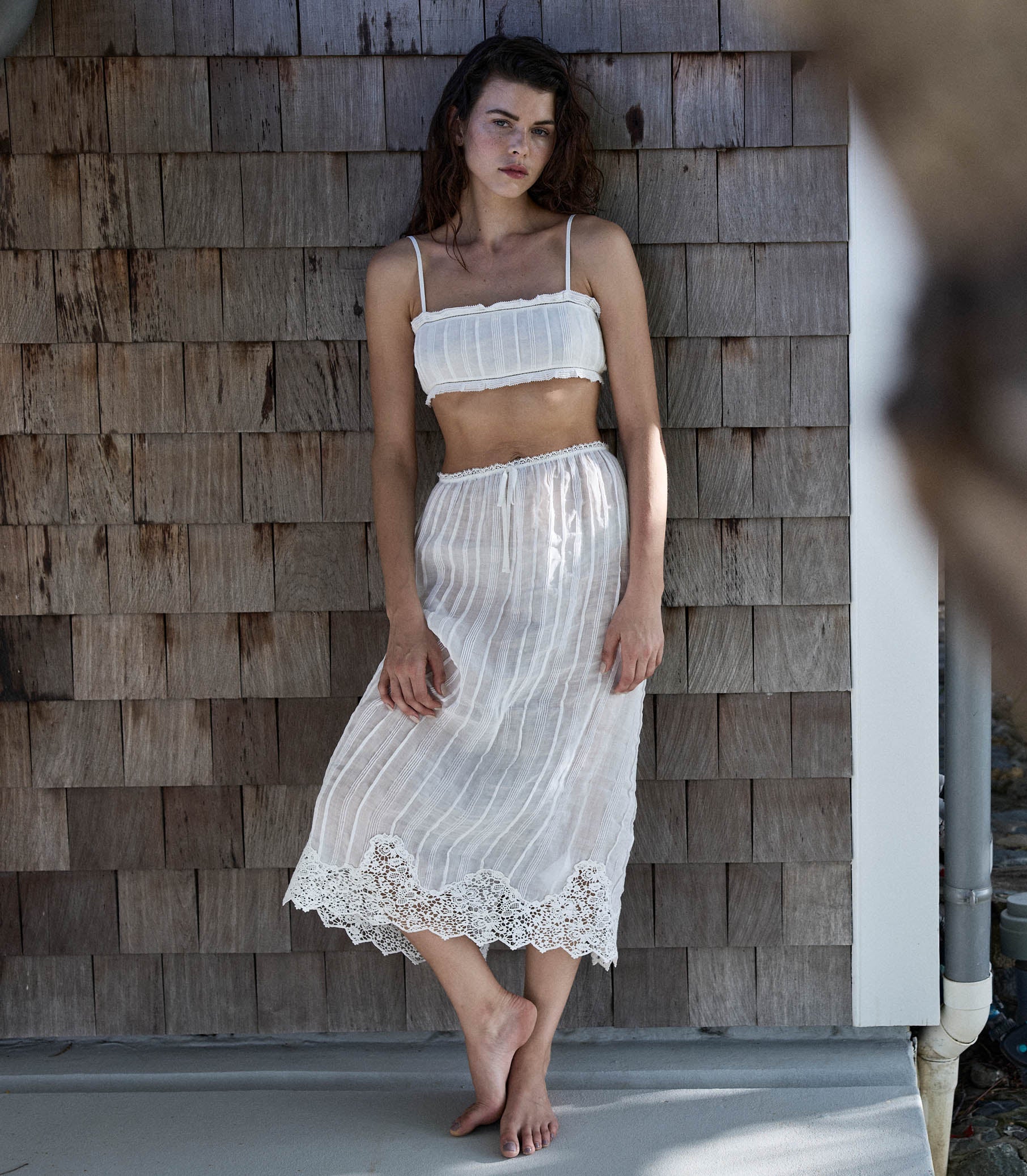 DÔEN Women Truitt Top - Salt