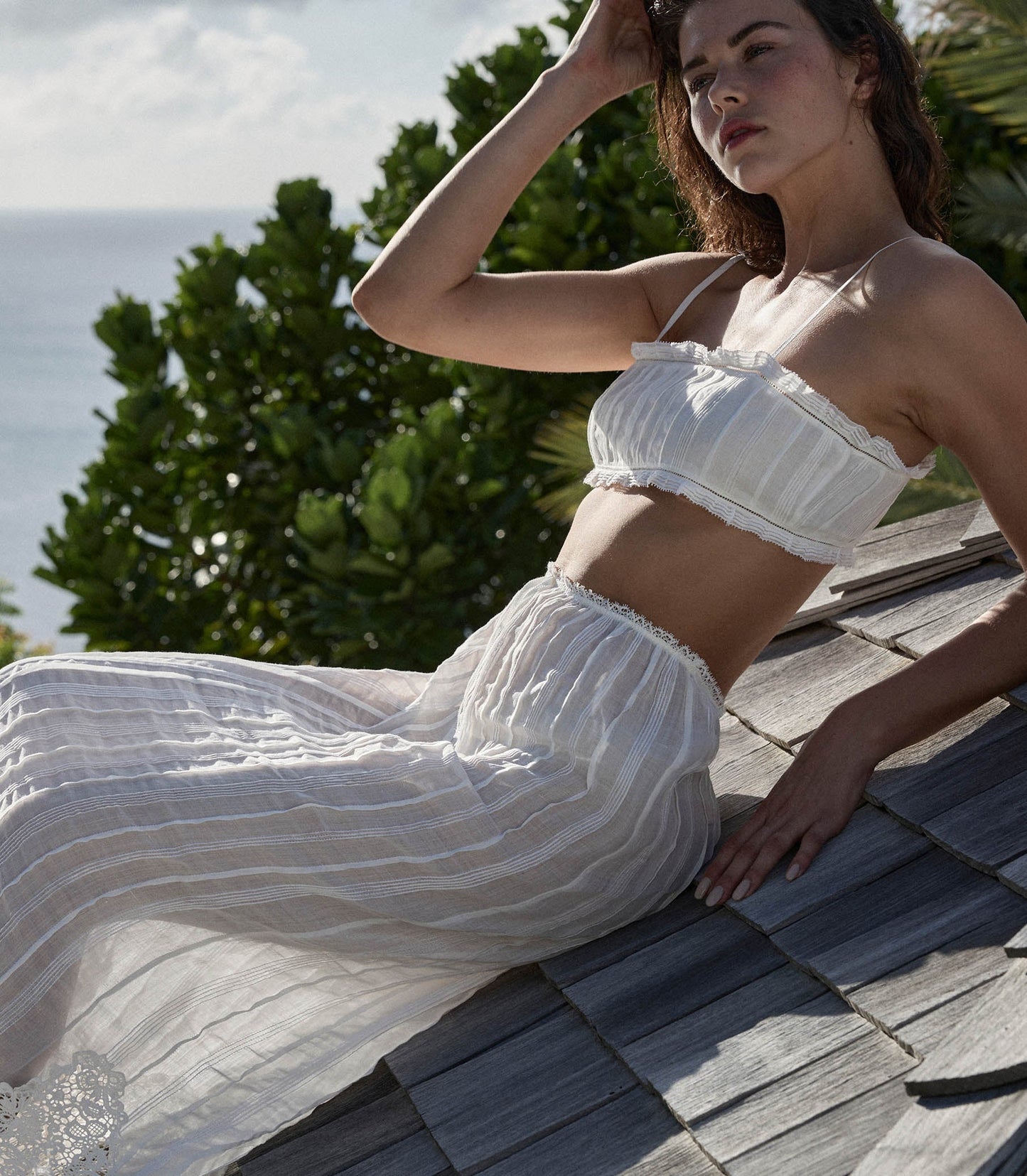 DÔEN Women Truitt Top - Salt