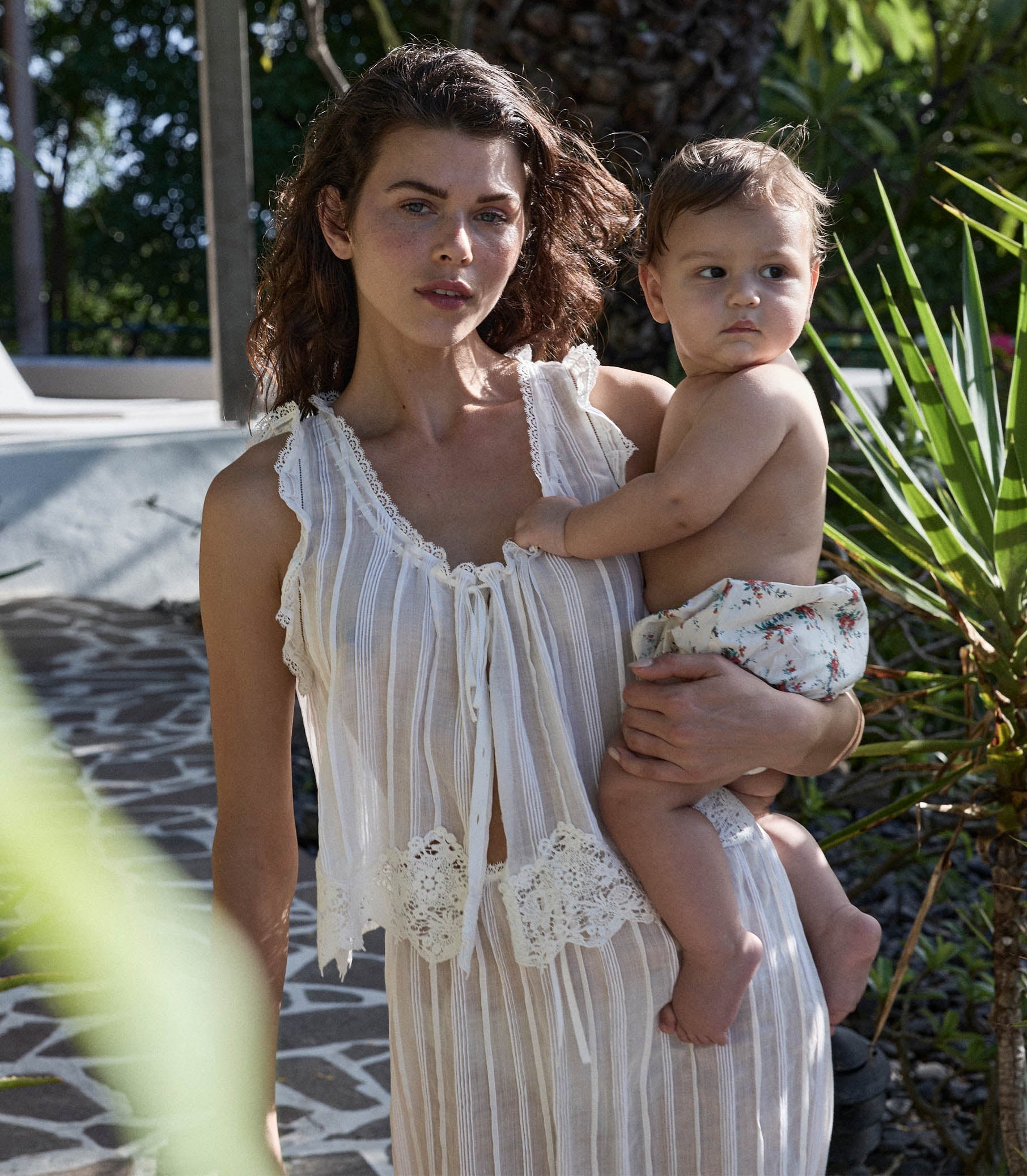 DÔEN Women Amal Top - Salt