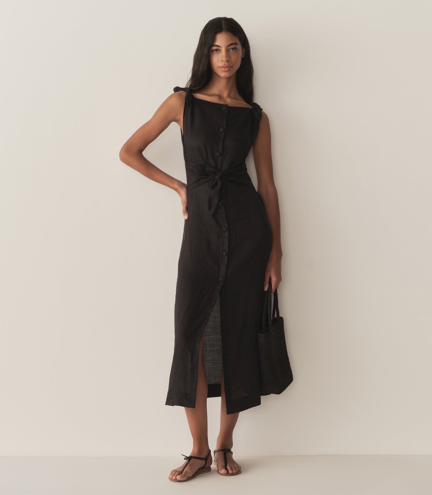 DÔEN Women Levine Dress - Black