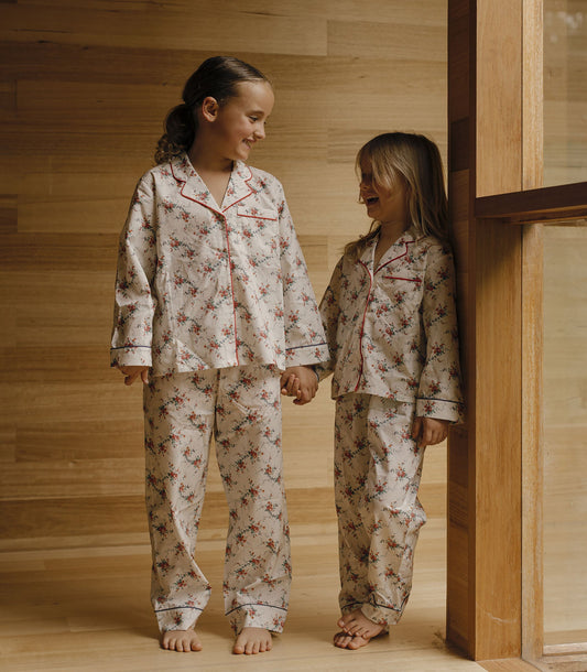 DÔEN Kids Elio Playsuit - Liberty Alessia Rose