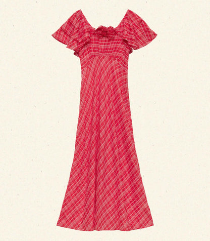 DÔEN Women Nevara Dress - Sylvie Plaid