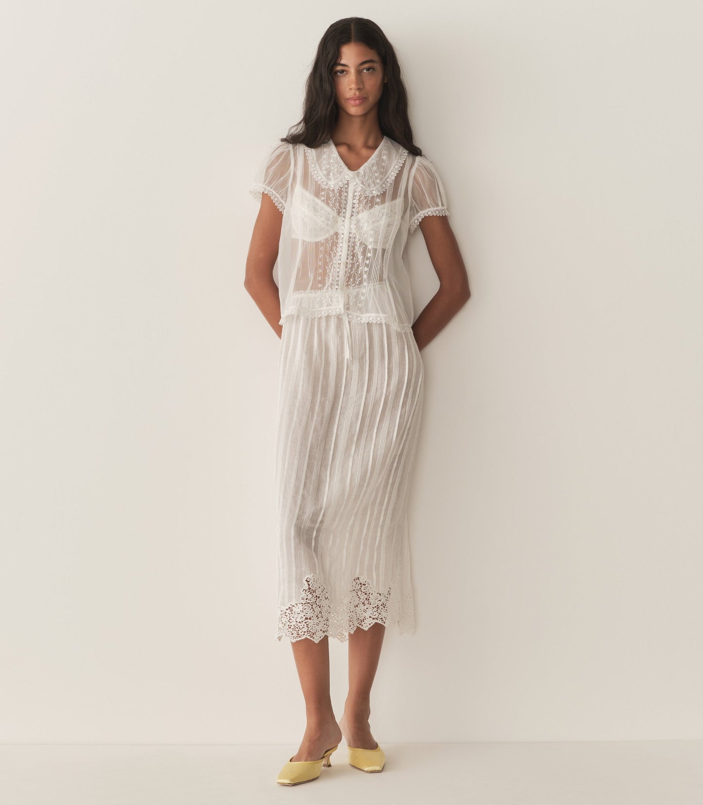 DÔEN Women Angella Top - Salt