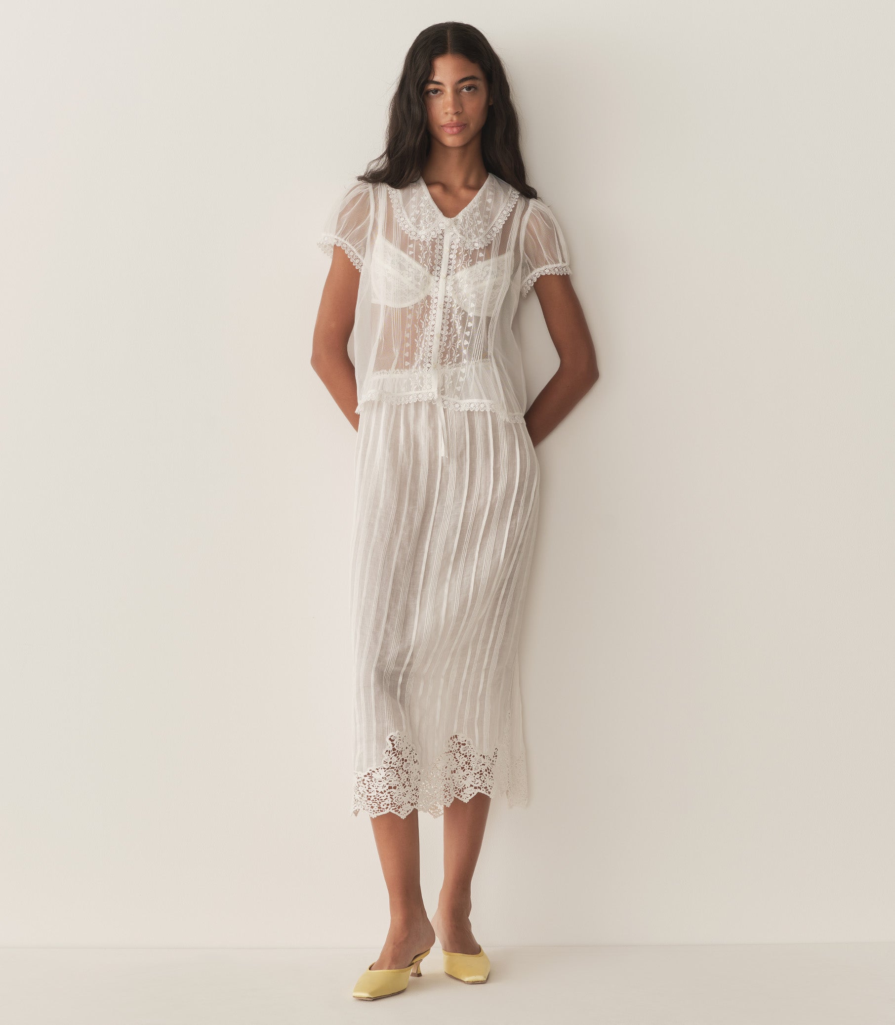 DÔEN Women Angella Top - Salt