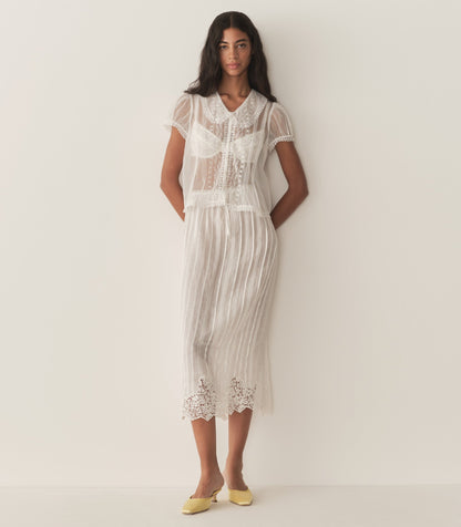 DÔEN Women Angella Top - Salt