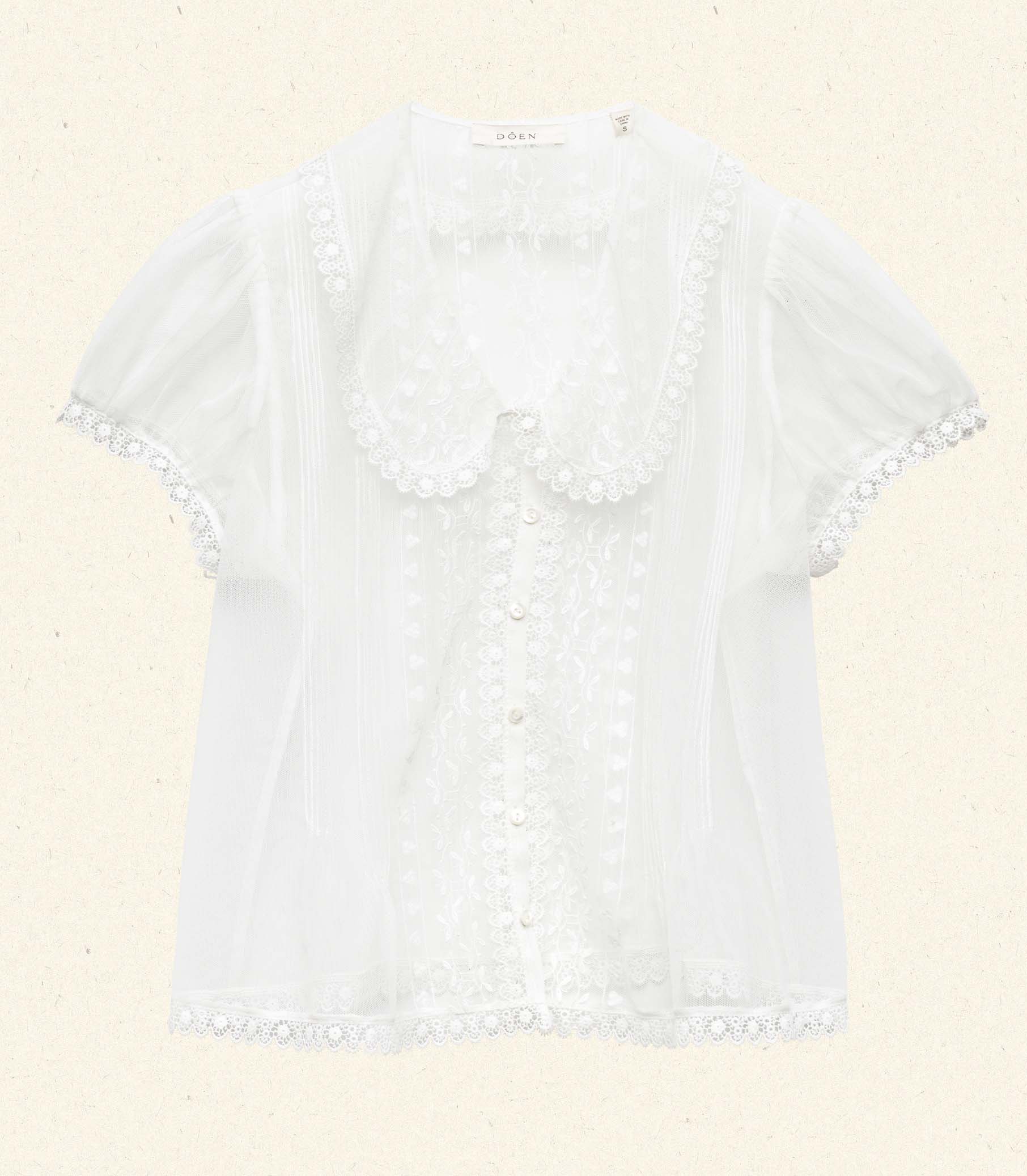 DÔEN Women Angella Top - Salt