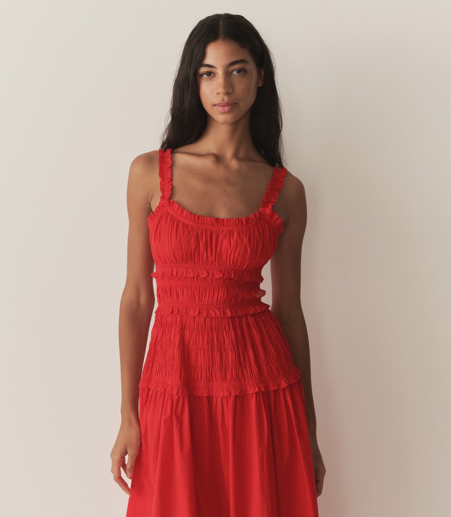 DÔEN Women Marianne Dress - Carmine