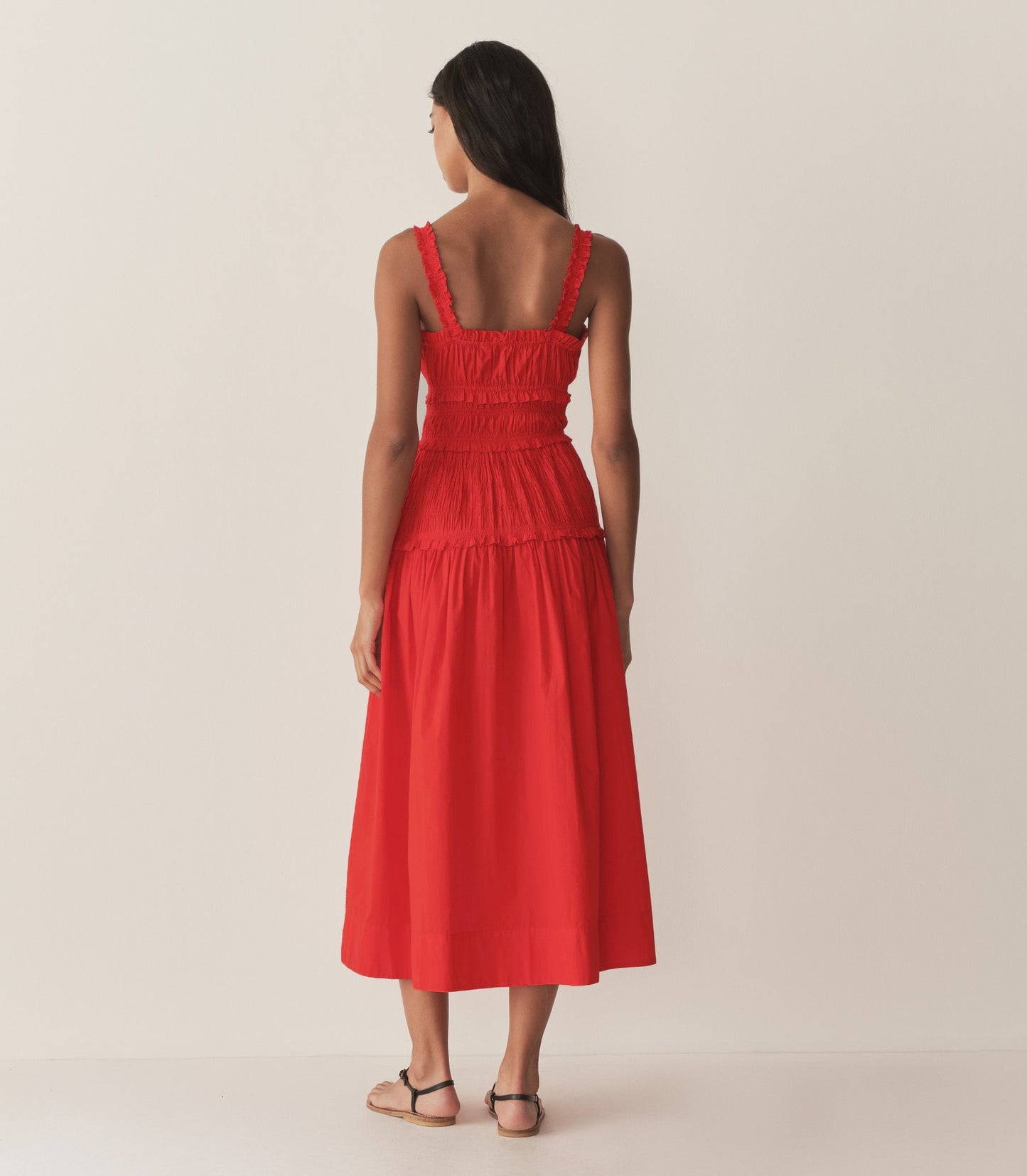 DÔEN Women Marianne Dress - Carmine