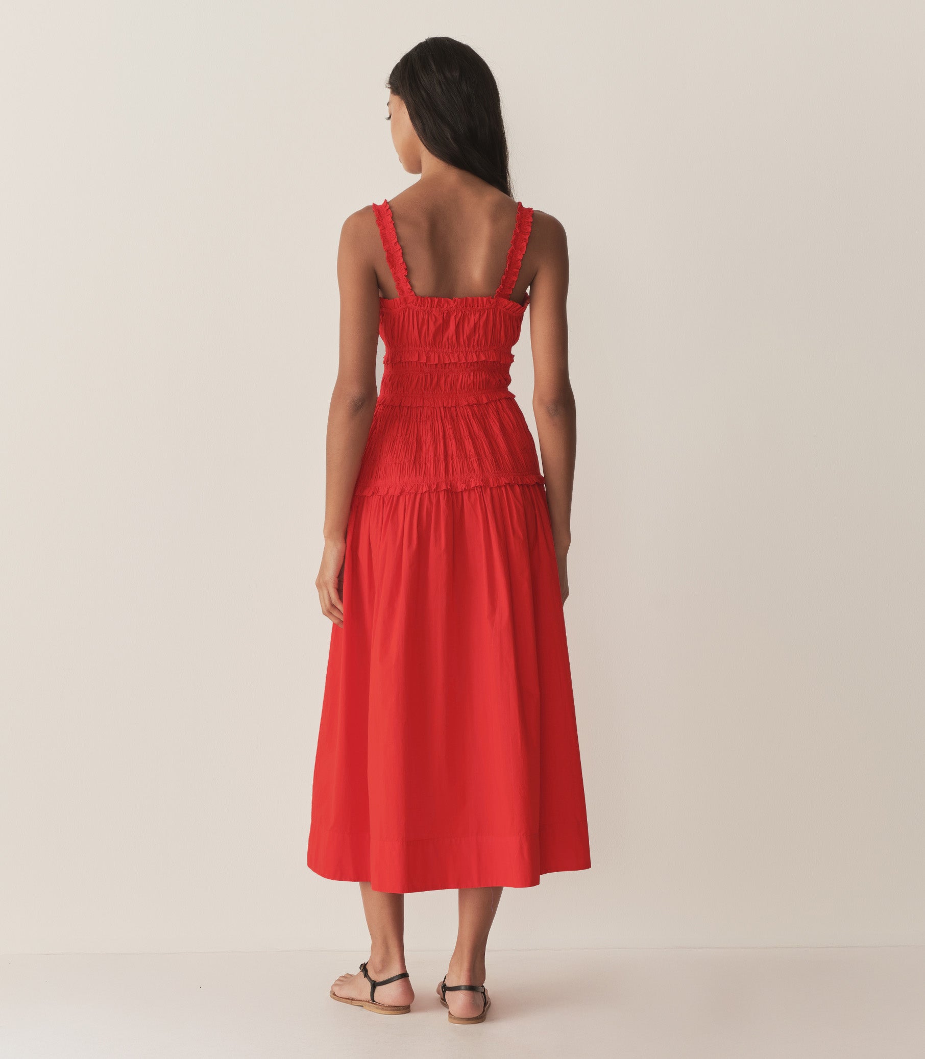 DÔEN Women Marianne Dress - Carmine