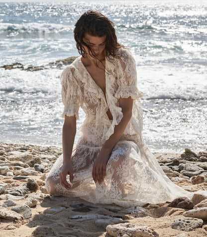 DÔEN Women Henri Top - Sea Salt