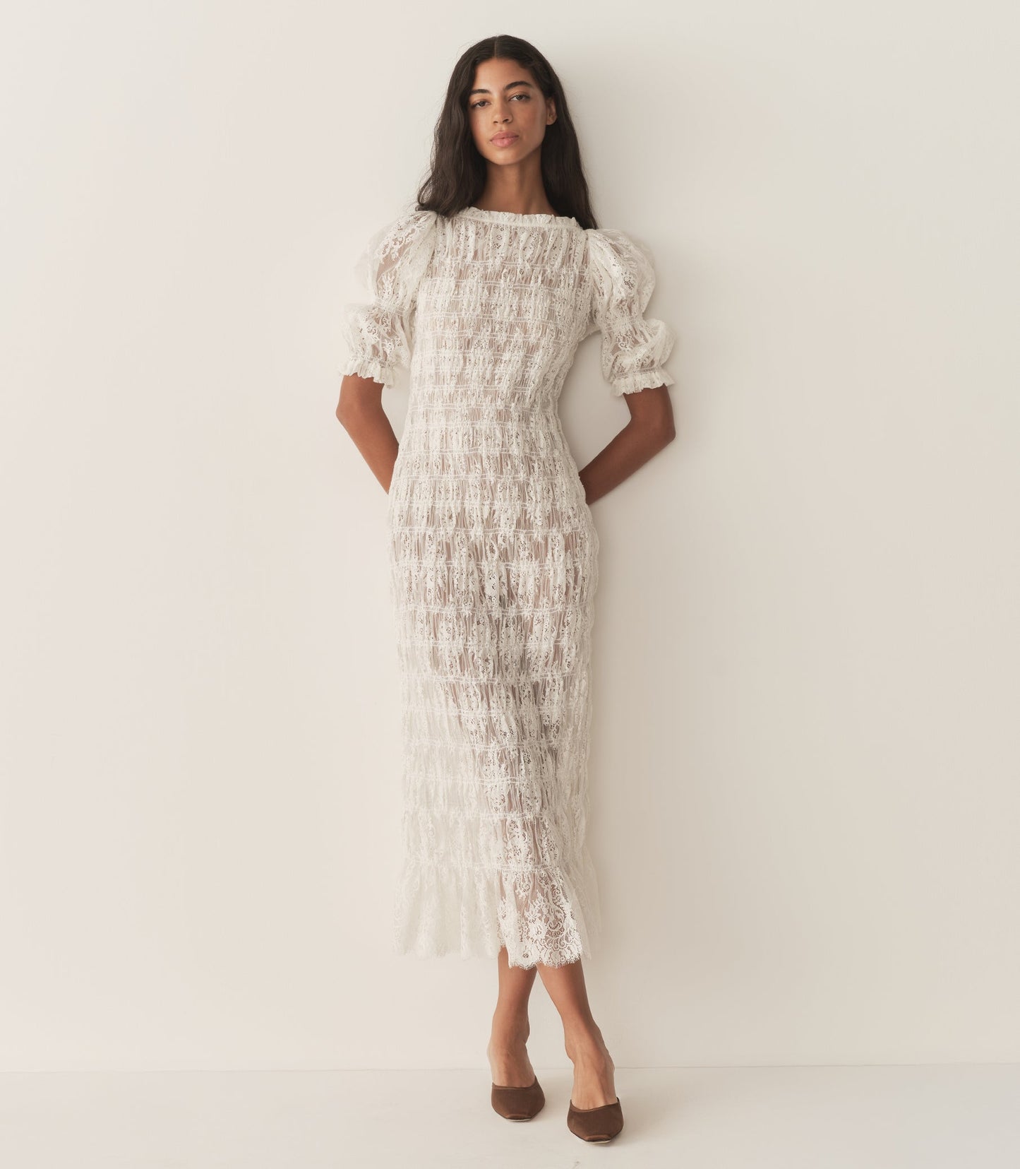 DÔEN Women Raquella Dress - Salt Lace