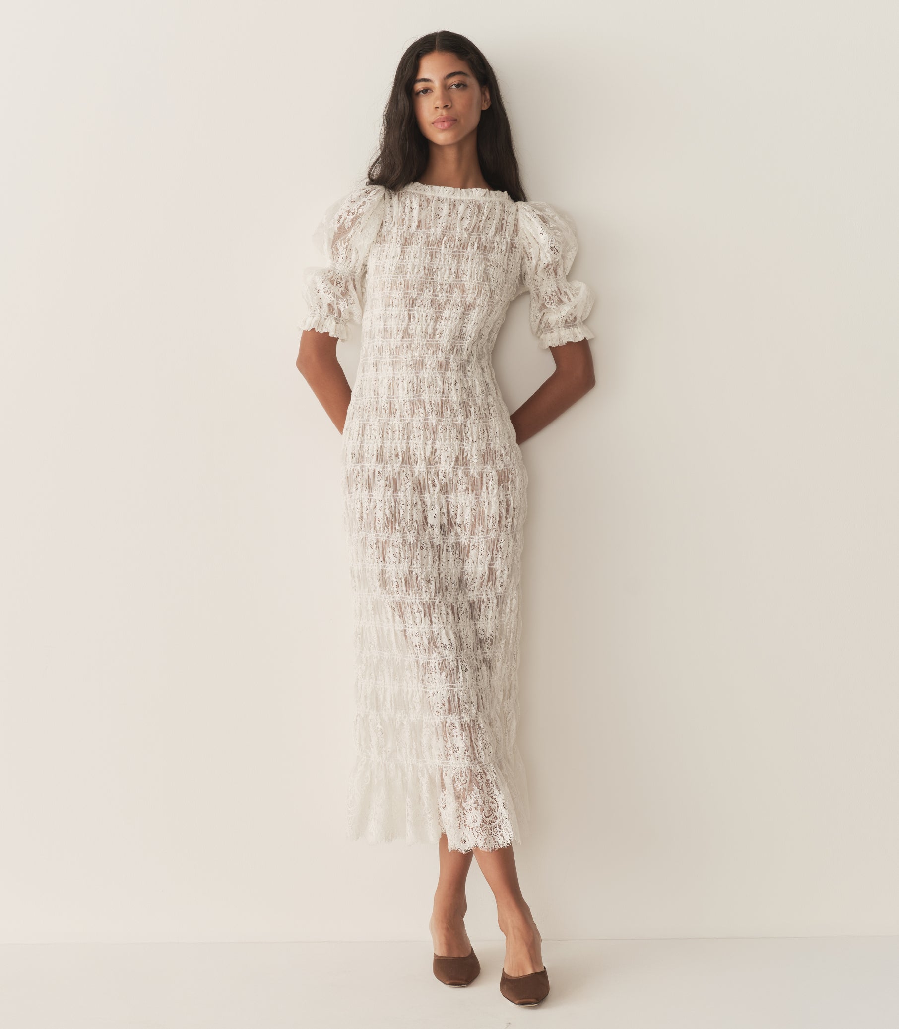 DÔEN Women Raquella Dress - Salt Lace