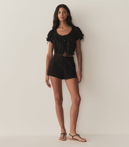 DÔEN Women Nera Top - Black